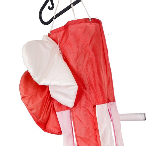 Valentines Day Windsock House Decor Garden Hearts Red Pink White - Picture 7 of 8